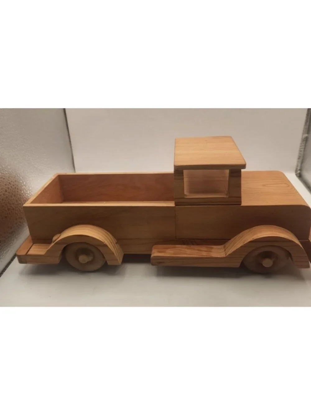 Amish-Made Wooden Pickup Truck